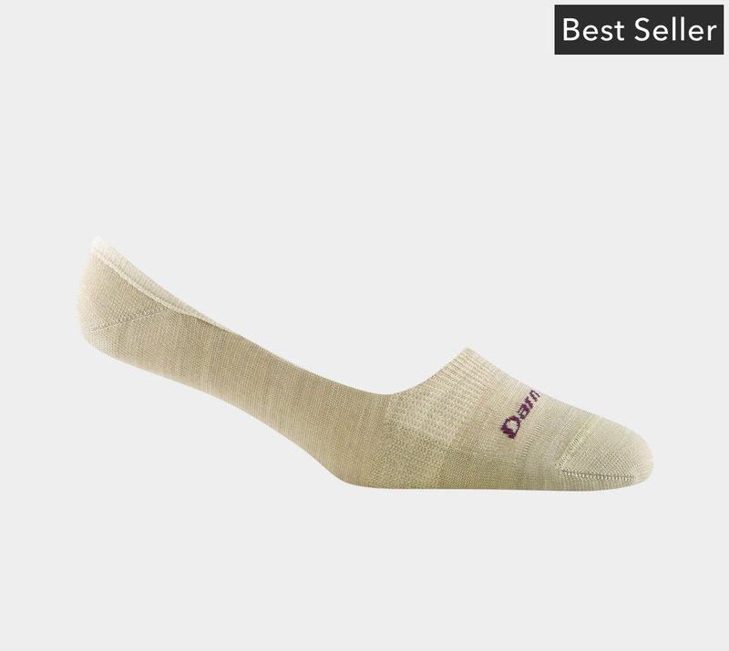 Darn Tough Top Down Solid No-Show Invisible Lightweight Sock