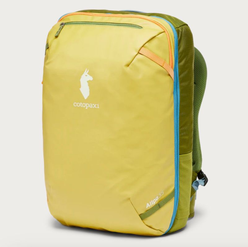 Cotopaxi Allpa 35L Travel Pack Lemongrass And Cedar OS