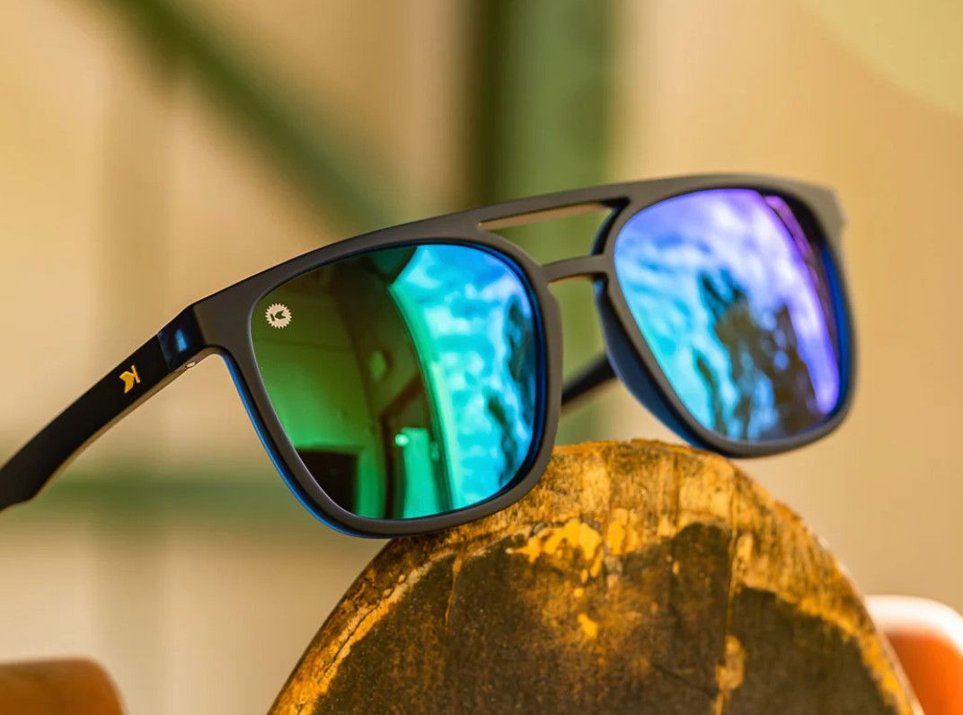 Knockaround Brightsides in Rubberized Navy Rider