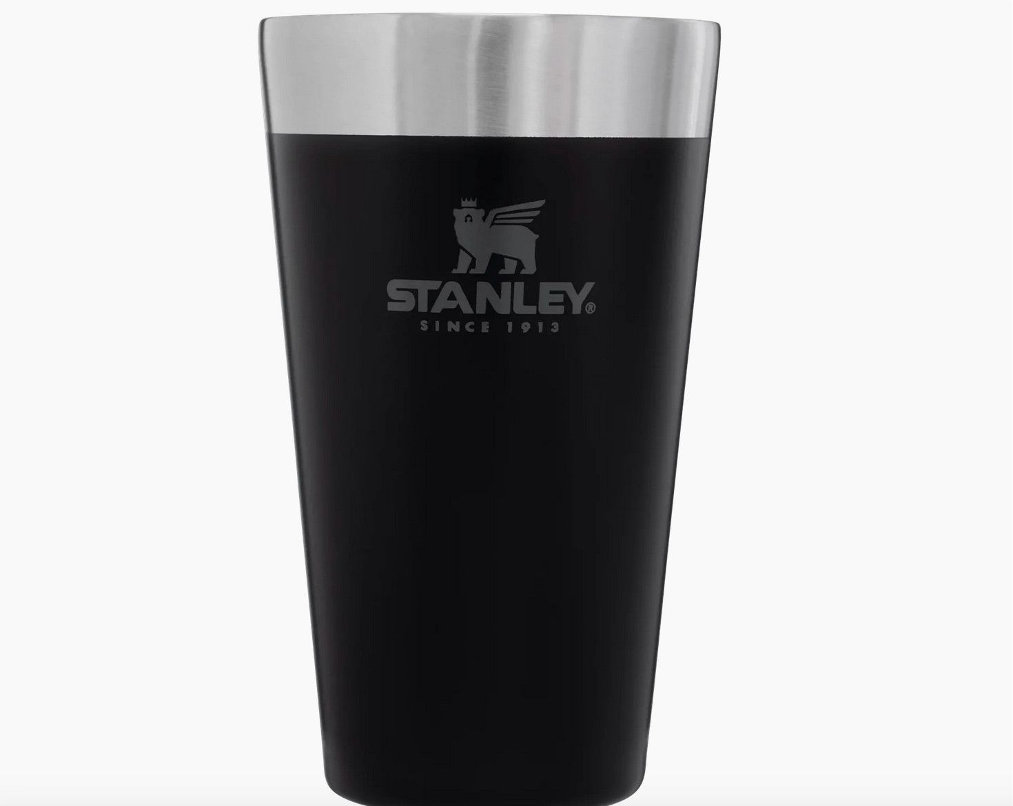 Stanley Stay-Chill Stacking Pint 16 oz in Black