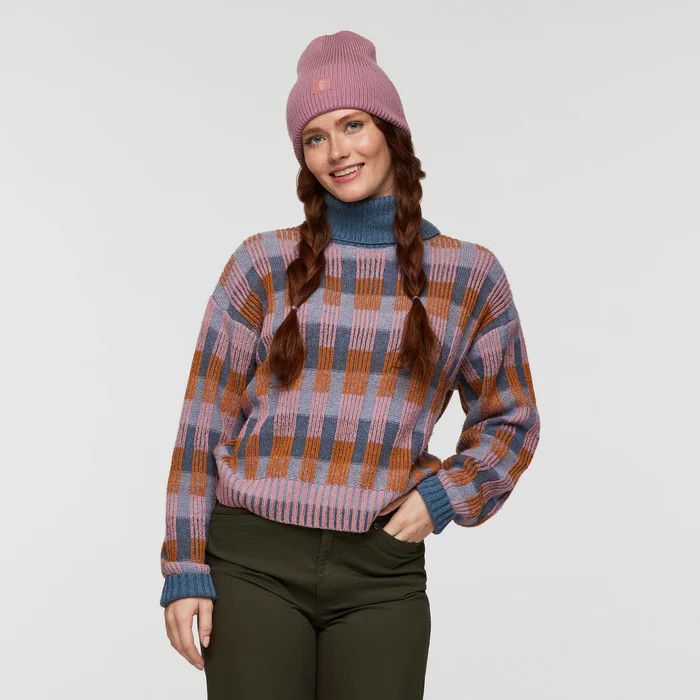Cotopaxi Libre Boxy Sweater in Fjord Stripes