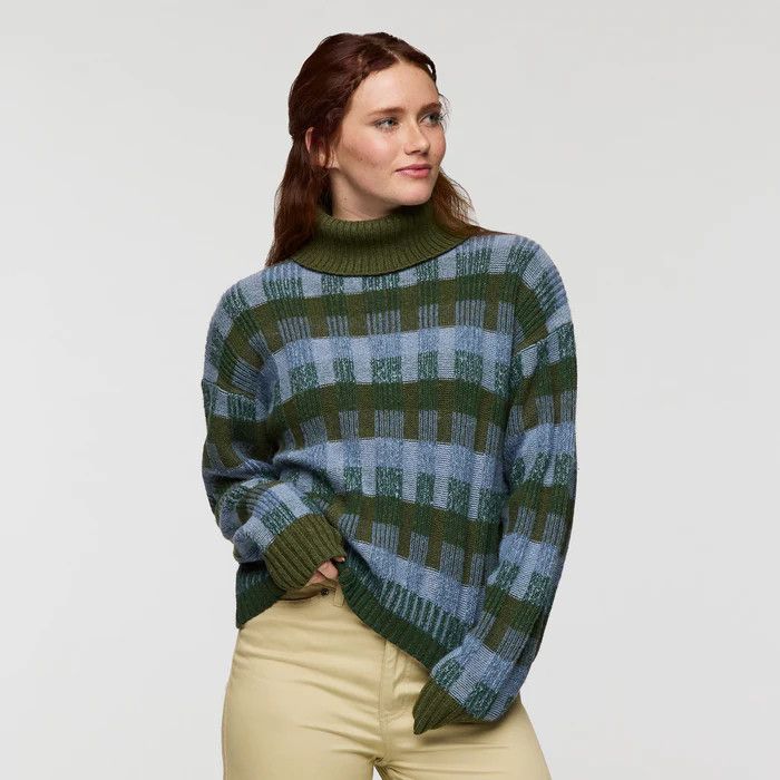 Cotopaxi Libre Boxy Sweater in Fatigue Stripes