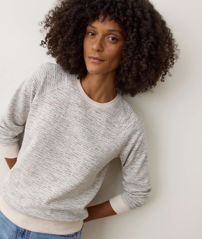 Marine Layer Reversible Raglan in Cool Multi