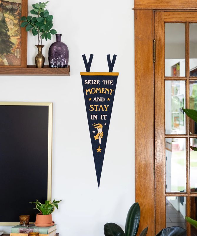 Seize the Moment Hamilton Pennant