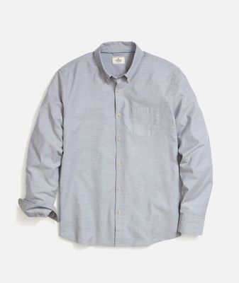 Marine Layer California Oxford Shirt in Vintage Indigo