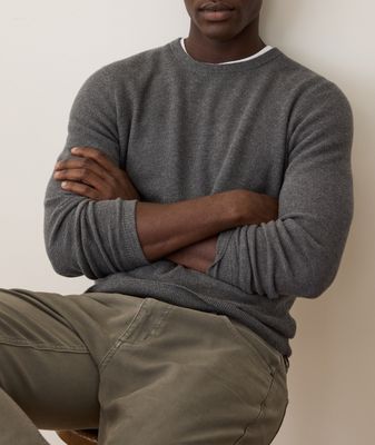 Marine Layer Sweater Tee in Charcoal