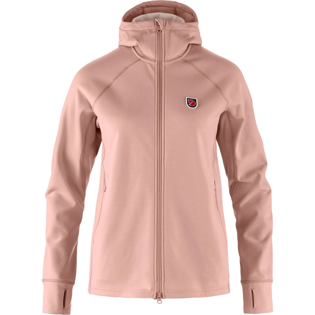 Fjallraven Expedition Fleece Hoodie in Chalk Rose