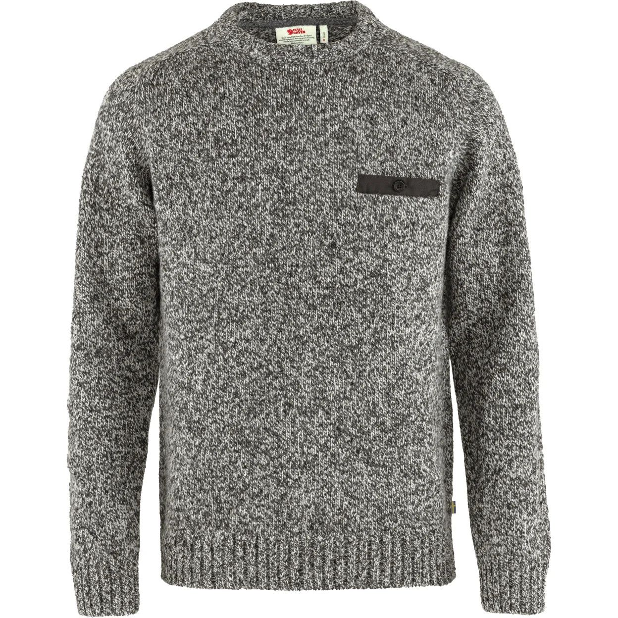 Fjallraven Lada Round-Neck Sweater in Grey
