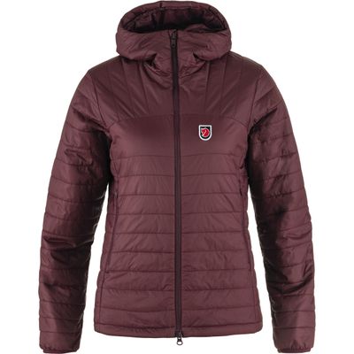 Fjallraven Expedition X-Latt Hoodie in Port