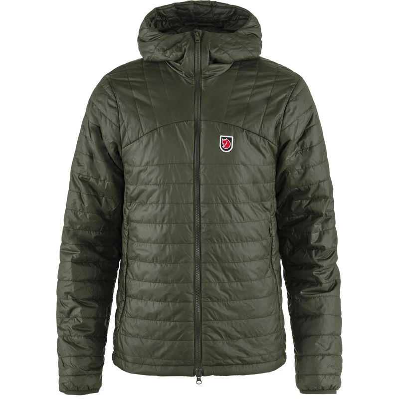 Fjallraven Expedition X-Latt Hoodie in Deep Forest
