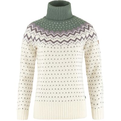 Fjallraven Ovik Knit Roller Sweater in Patina Green