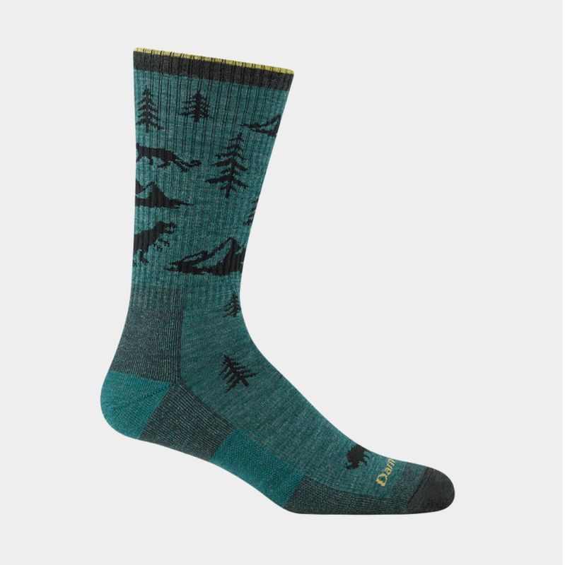 Darn Tough Men&#39;s ABC Boot Midweight Hiking Socks in Teal