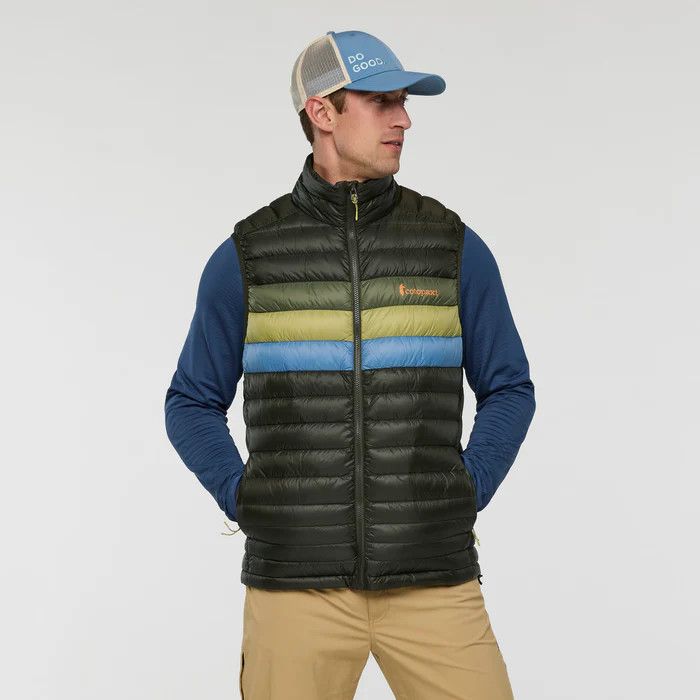 Cotopaxi  Fuego Down Vest in Woods Stripes