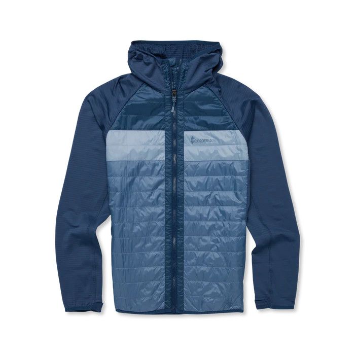 Cotopaxi Men&#39;s Capa Hybrid Insulated Hooded Jacket in Deep Sea/Fjord