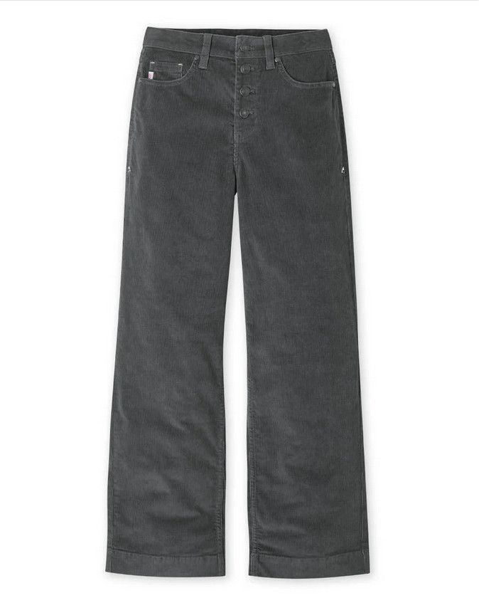 Stio Womens Rivet Wide Leg Cord Pants in Magnet