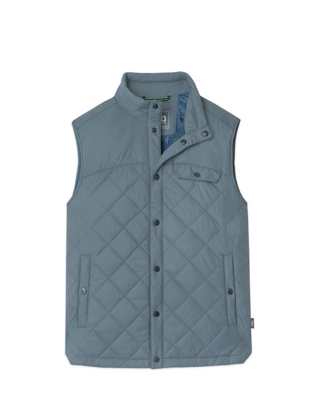 Mens Skycrest Insulated Vest in Stormy Weather