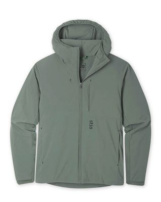 Stio Men&#39;s Fernos Insulated Hooded Jacket in Canyon Rock
