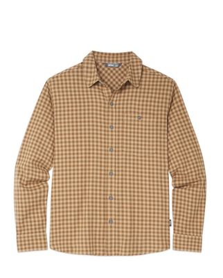 Stio Men&#39;s Miter Stretch Lightweight Flannel Shirt in Trailhead