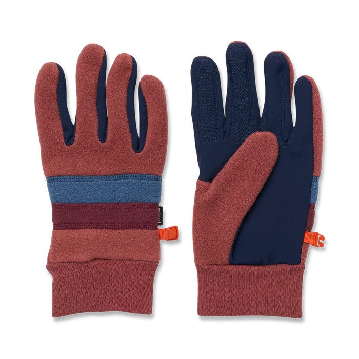 Cotopaxi Teca Fleece Gloves in Nutmeg