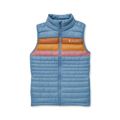Cotopaxi Women&#39;s Fuego Down Vest in Fjord Stripes