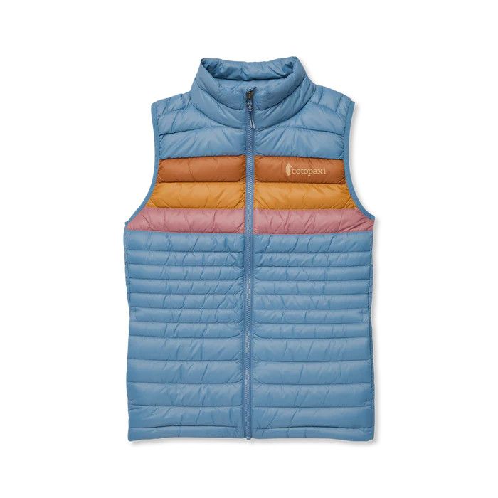 Cotopaxi Women's Fuego Down Vest in Fjord Stripes