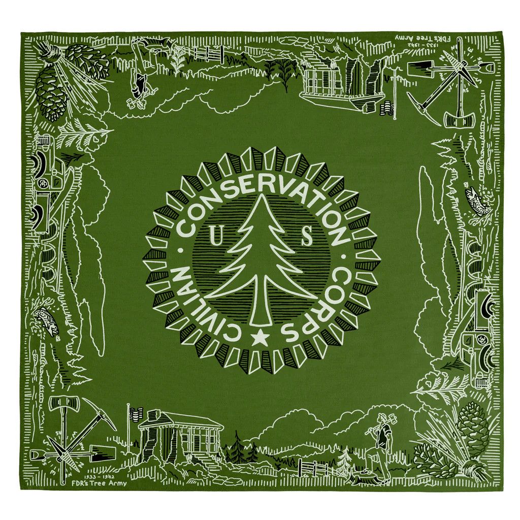 Original CCC Legacy Bandana - Green