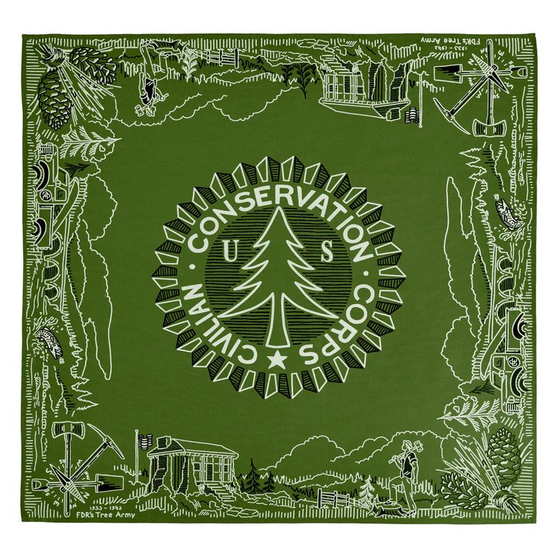 Original CCC Legacy Bandana - Green