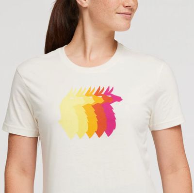 Llama Sequence Organic T-Shirt