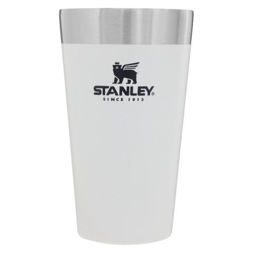 The Stay-Chill Stacking Pint 160z in Polar, Color: Polar
