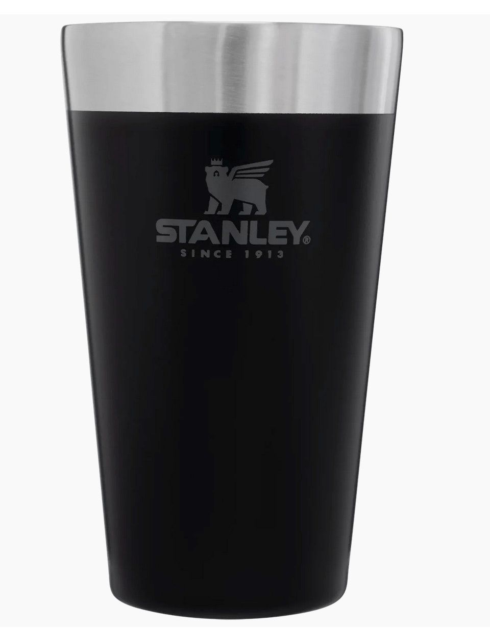 The Stay-Chill Stacking Pint 160z matte black