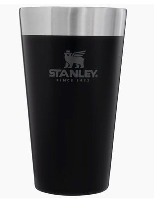 The Stay-Chill Stacking Pint 160z matte black