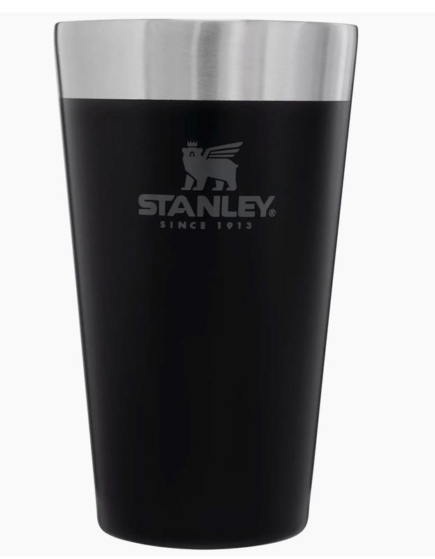 The Stay-Chill Stacking Pint 160z matte black