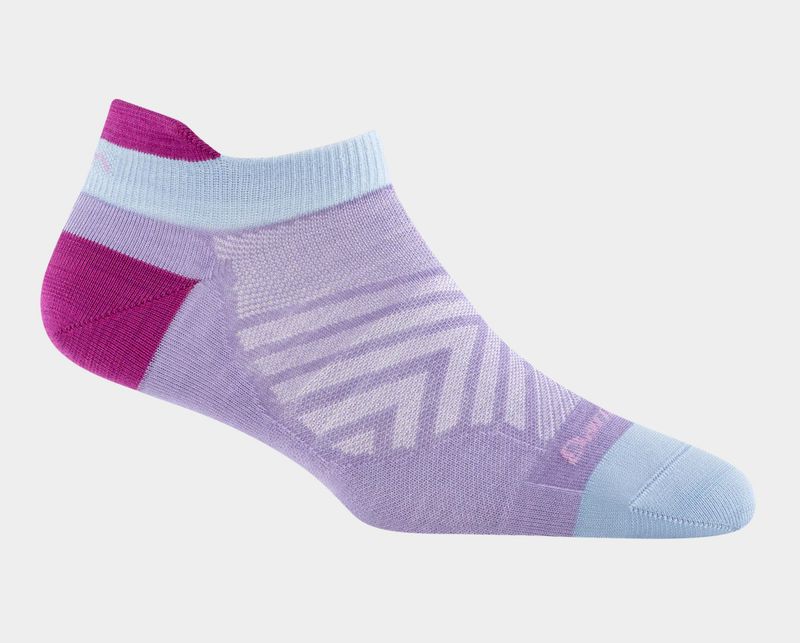 Women's Run No Show Tab No Cushion Ultra-Lightweight Running Sock - Lavender