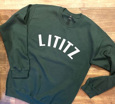 Lititz Varsity Sweatshirt in Hunter Green