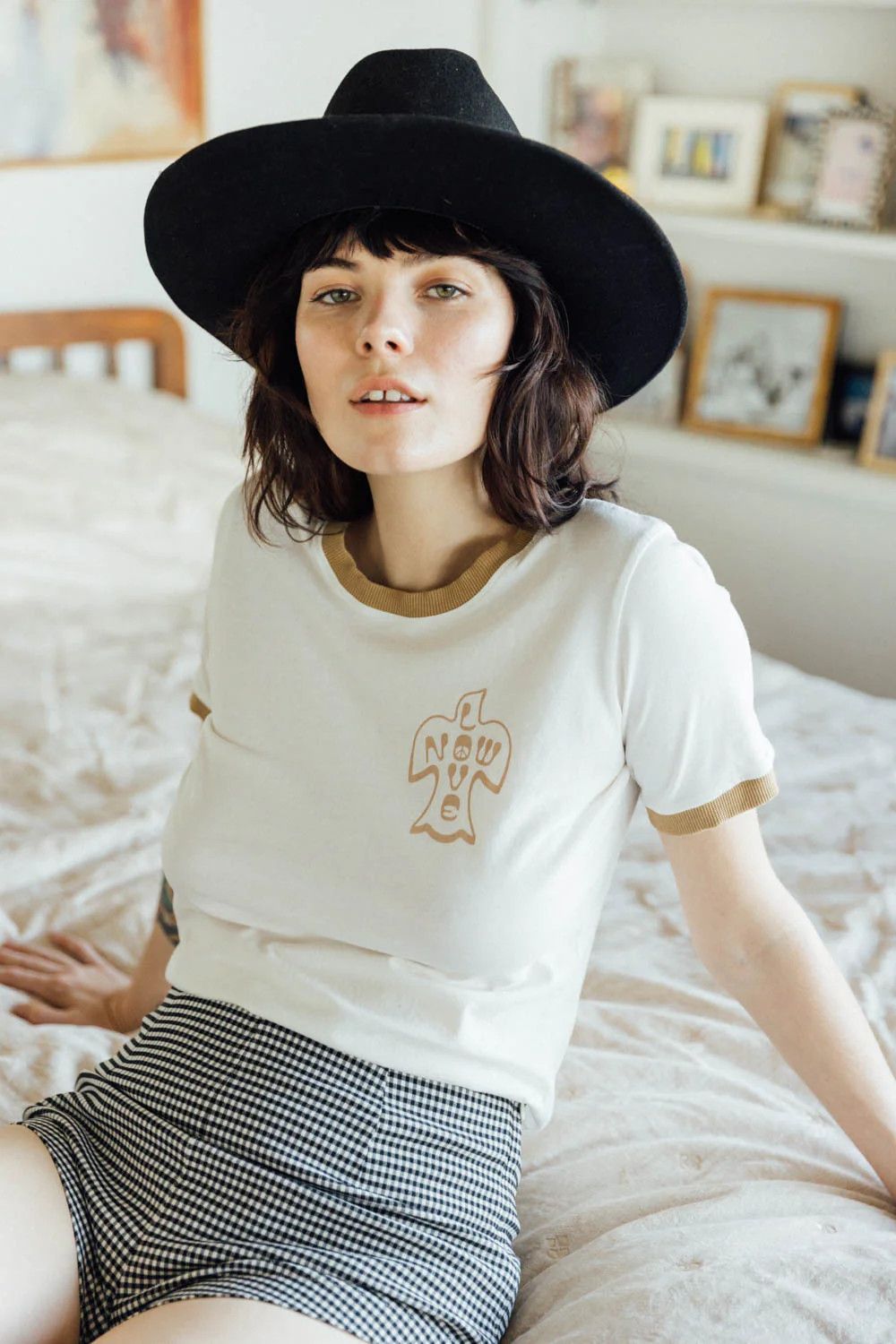 The Bee &amp; The Fox Love Now Ringer Tee