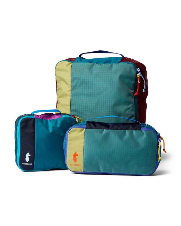 Cotopaxi Cubo Packing Travel Bundle in Del Dia