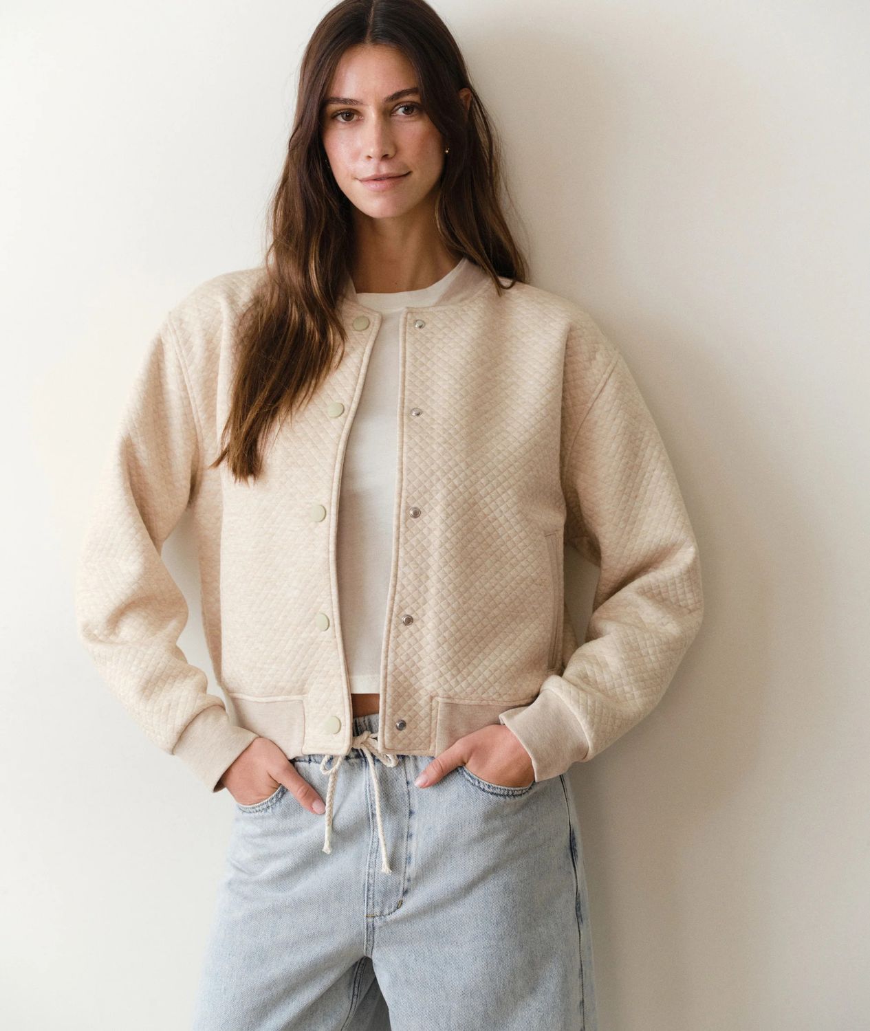 Corbet Quilted Bomber