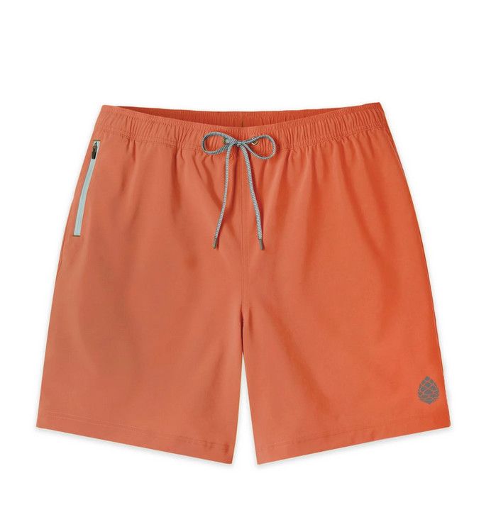 Stio Men's CFS Drifter Lined Short in Hot Sauce