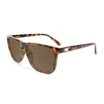 Knockaround Glossy Tortoise Shell/Amber Fast Lanes sunglasses
