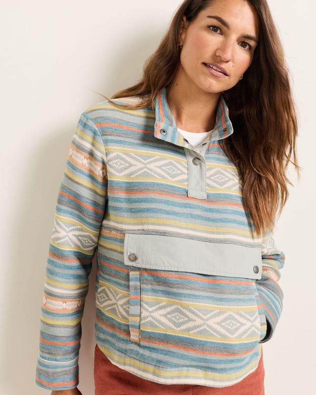 Pendleton Women's Doublesoft Half-Snap Pullover