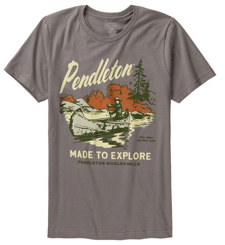 Pendleton Short-Sleeve Canoe Graphic Tee
