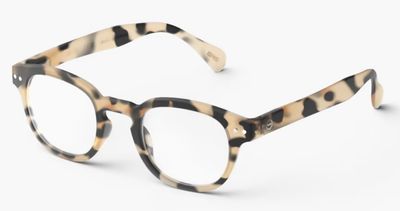 Izipizi Light Tortoise Reading Glasses Style #C +3