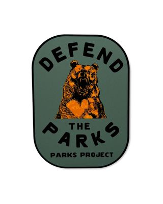 Parks Project Defend Our Parks Vinyl Sticker