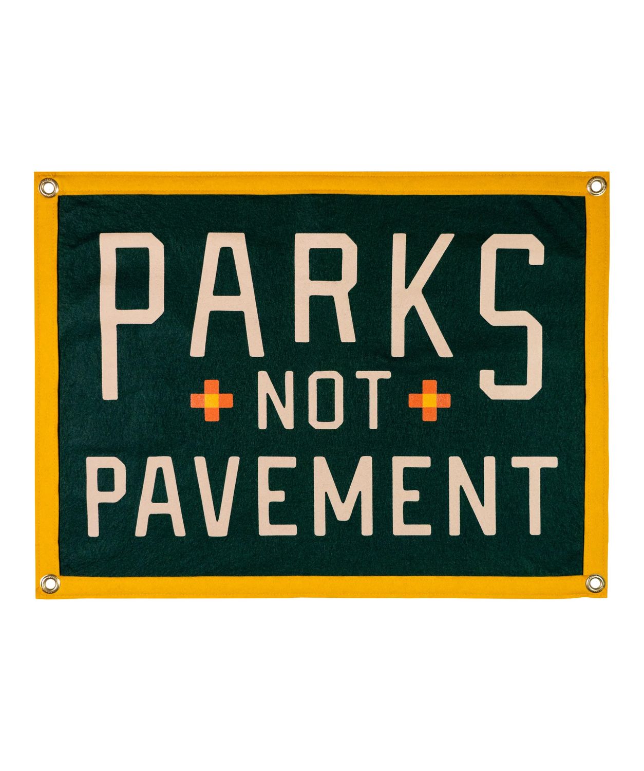 Oxford Pennant Parks Not Pavement Camp Flag