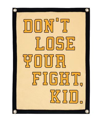 Oxford Pennant Don't Lose Your Fight Kid Camp Flag