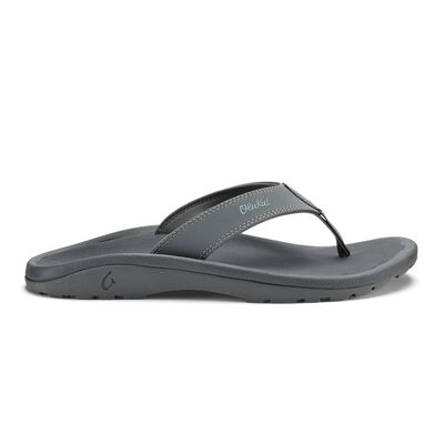 OluKai 'Ohana Beach Sandal in Rock/Rock