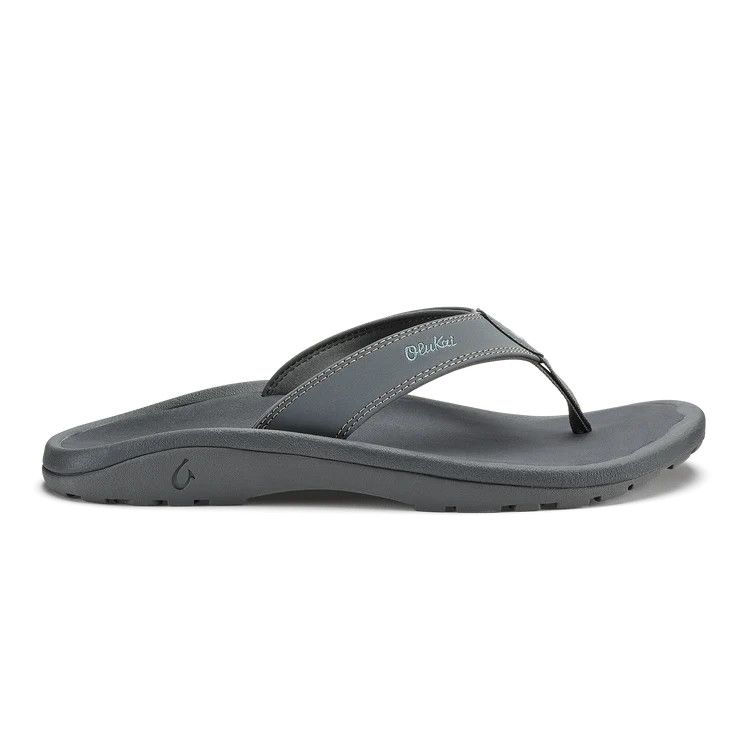 OluKai 'Ohana Beach Sandal in Rock/Rock