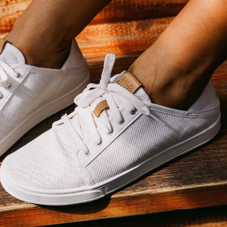 OluKai Pehuea Li Lightweight Sneaker in White