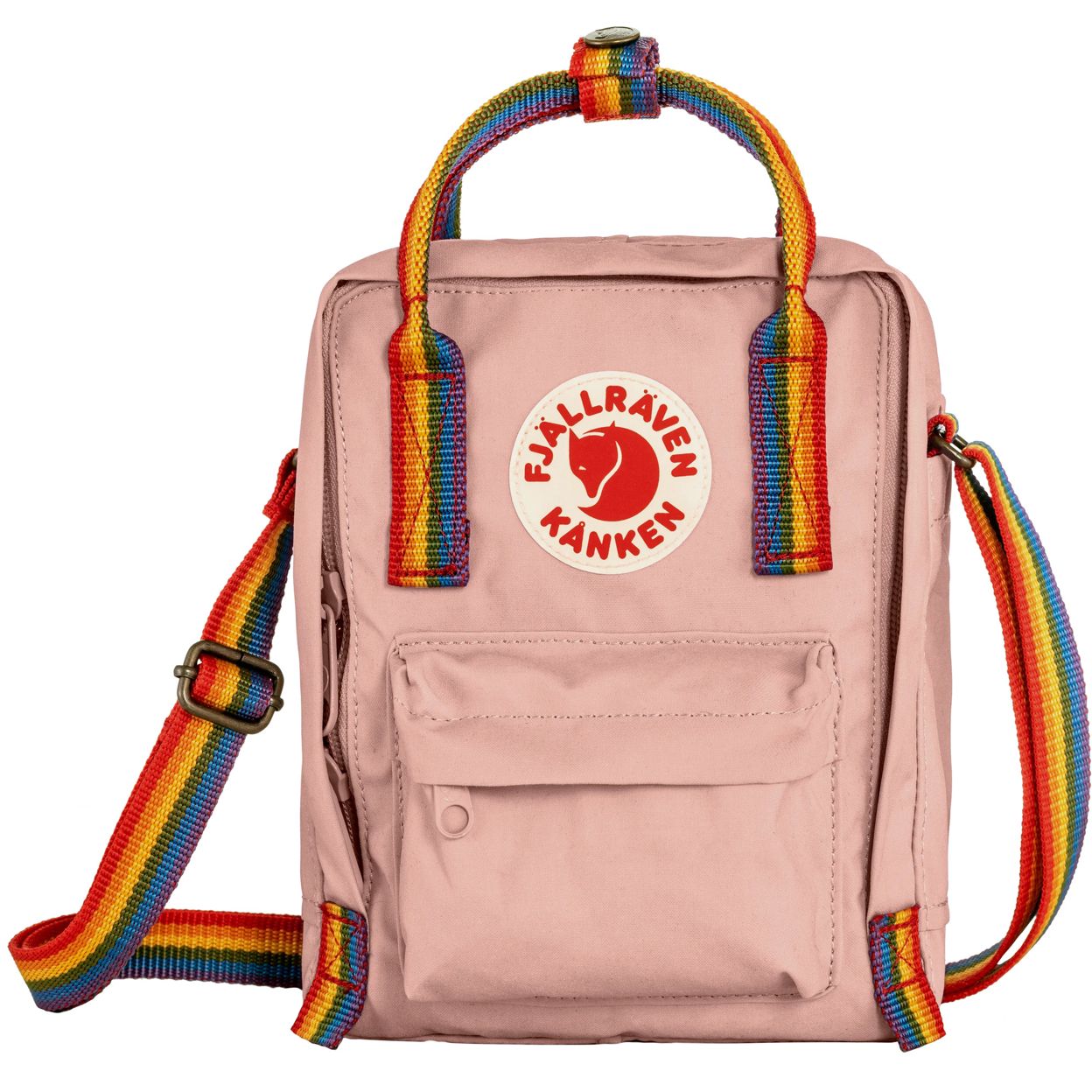 Fjallraven Kanken Rainbow Sling in Pink