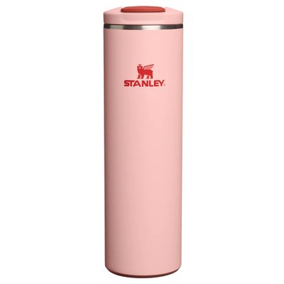 Stanley 20 oz Transit Flip Top Mug in Peach Rose
